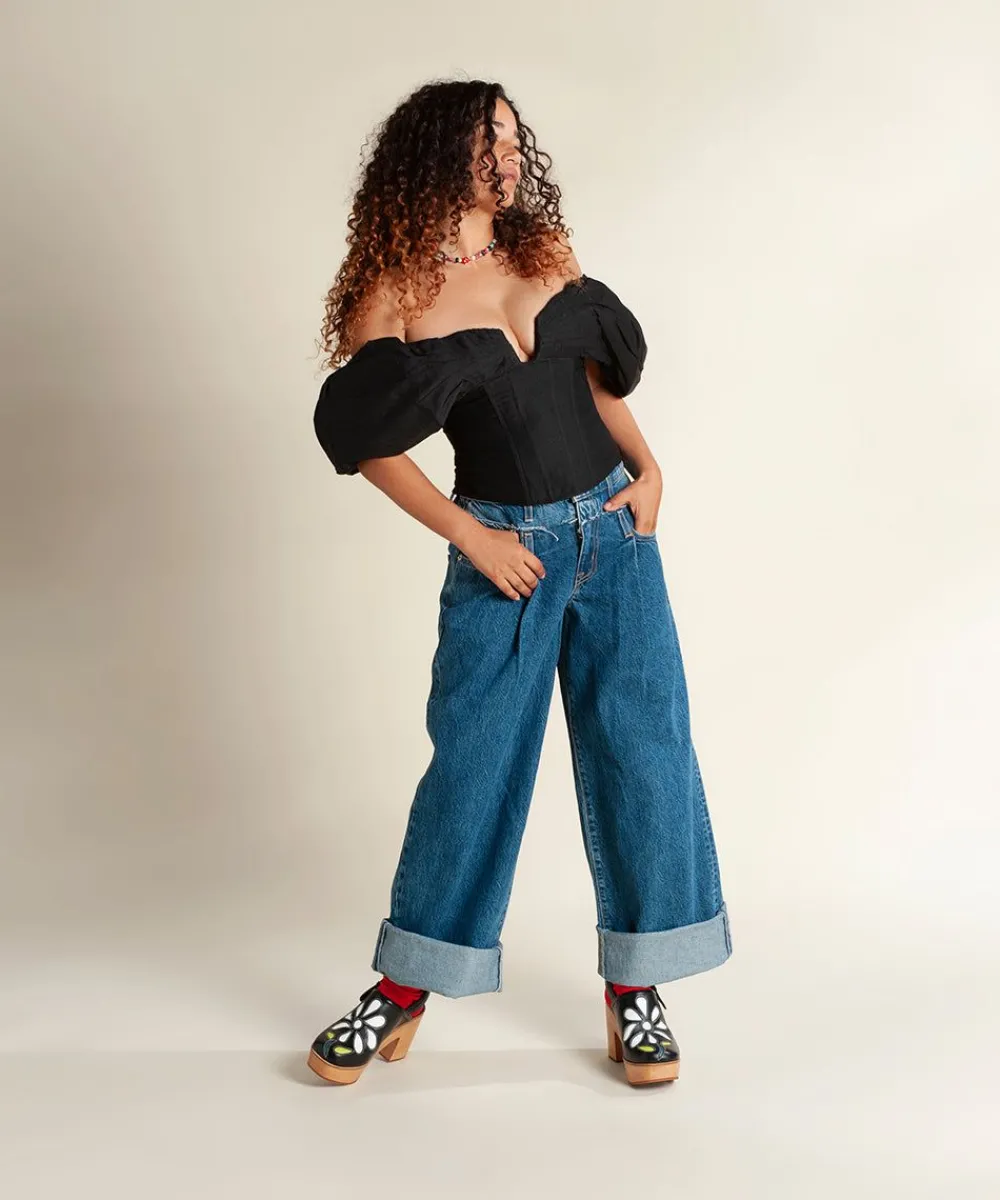 bonnie_in_black_floral_5.webp Women Charlotte Stone Bonnie In Black Floral
