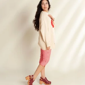 Women Charlotte Stone Hari In Merlot Stud
