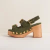 Women Charlotte Stone Lino In Khaki