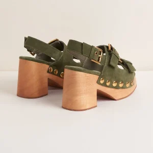 Women Charlotte Stone Lino In Khaki