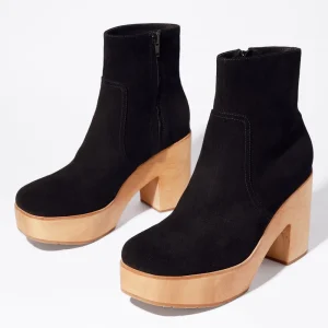 Women Charlotte Stone Paz In Black Suede
