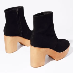 Women Charlotte Stone Paz In Black Suede