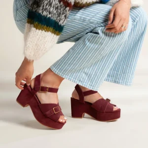Women Charlotte Stone Raf In Merlot