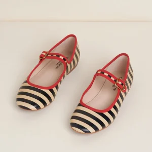 Women Charlotte Stone Raleigh In Black Stripe