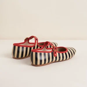 Women Charlotte Stone Raleigh In Black Stripe